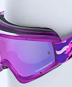 EKS Brand X-Brand Gox Limited Incognito Goggles-Transparent Purple PROTECTIVE GEAR