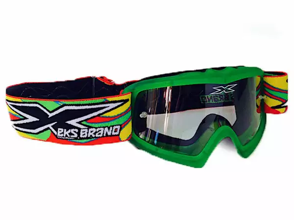 EKS Brand PROTECTIVE GEAR X-Brand X-Grom Goggles-Liquid Green 1 EKS Brand PROTECTIVE GEAR X-Brand X-Grom Goggles-Liquid Green