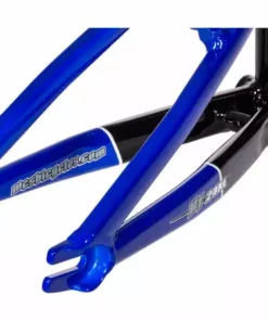 MCS 2013 HT Aluminum BMX Frame-Black/Blue FRAMES