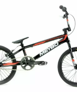 Meybo Clipper Pro XL BMX Bike-Black/White/Red