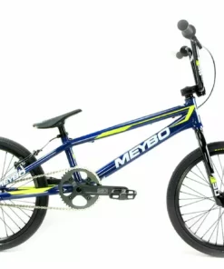 Meybo Clipper Pro XL BMX Bike-Blue/White/Yellow