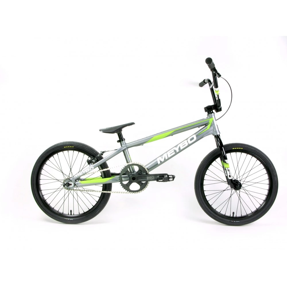 Meybo Clipper Expert XL BMX Race Bike-Grey-White-Lime RACE BIKES 5 Meybo Clipper Expert XL BMX Race Bike-Grey-White-Lime RACE BIKES