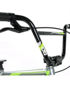 Meybo Clipper Mini BMX Race Bike-Grey-White-Lime RACE BIKES