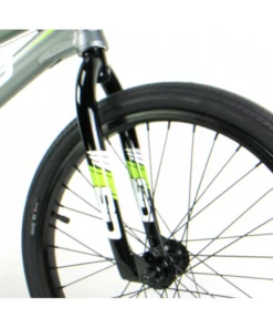 Meybo Clipper Expert BMX Race Bike-Grey-White-Lime RACE BIKES