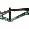 FRAMES Meybo Holeshot Aluminum BMX Race Frame-Black/Grey/Red