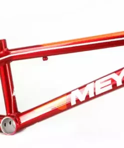 Meybo 2018 Holeshot Aluminum BMX Race Frame - Black/Red/Grey FRAMES