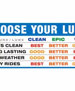 TOOLS White Lightning Wet Ride Lubricant