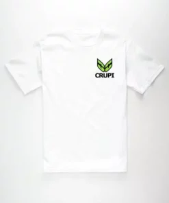 Crupi Pocket Logo T-Shirt - White