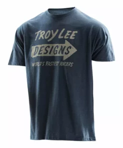 APPAREL Troy Lee Never Stop T-Shirt-Navy