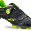 Northwave Scorpius 2 Plus Clipless Shoes-Military Black/Flo Yellow