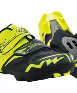 Northwave Spike Pro Clipless Shoes-Yellow/Black