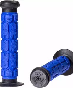 ODI Rouge Flanged Grips-Blue