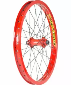 Odyssey Front Wheel-36H-20x1.75"-Red WHEELS