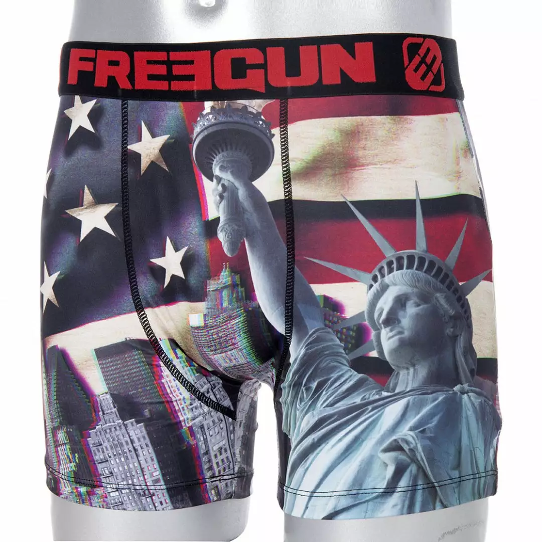 Freegun Boxer Shorts-3D Flag 1 Freegun Boxer Shorts-3D Flag