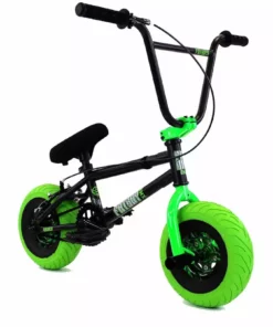 LITTLE BIKES Fat Boy Hawker Pro Mini Bike - Black/Green