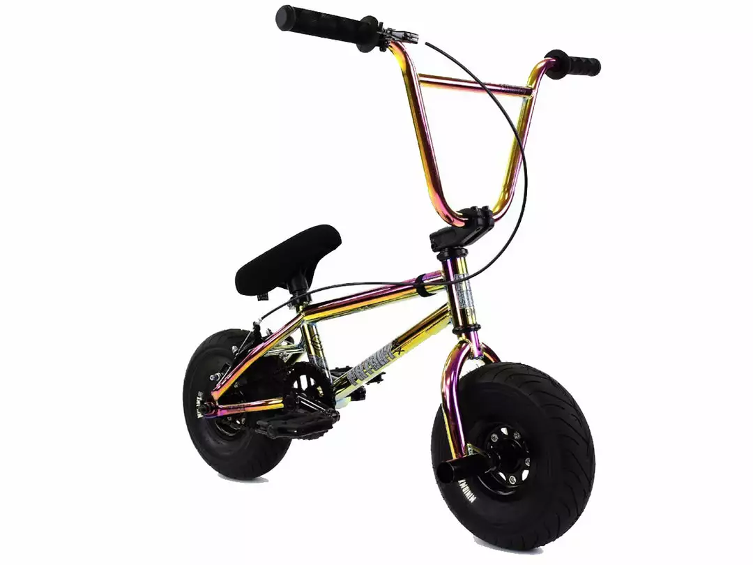 Fat Boy Warhead Pro Mini Bike - Oil Slick 1 Fat Boy Warhead Pro Mini Bike - Oil Slick