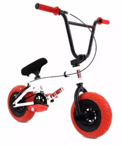 LITTLE BIKES Fat Boy Wulf Pro Mini Bike - White/Red