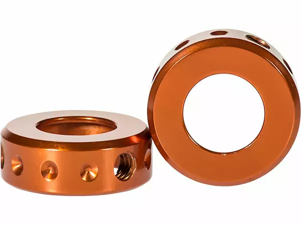 Profile Dog Collar Aluminum Bar Ends Grips 2 Profile Dog Collar Aluminum Bar Ends Grips