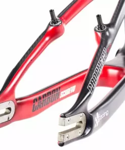 Prophecy Scud Evo Carbon BMX Race Frame-Matte Carbon/Red FRAMES