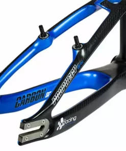 Prophecy Scud Evo Carbon BMX Race Frame-Matte Carbon/Blue