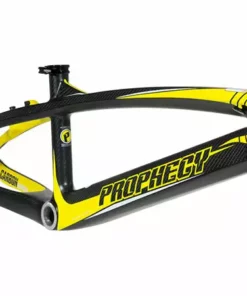 FRAMES Prophecy Scud Evo Carbon BMX Race Frame-Matte Carbon/Yellow