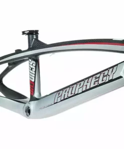 Prophecy Scud Evo Carbon BMX Race Frame-Silver