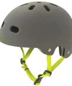 Pryme 8 V2 Helmet-Matte Gray/Lime