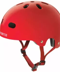 Pryme 8 V2 Helmet-Red/Red PROTECTIVE GEAR