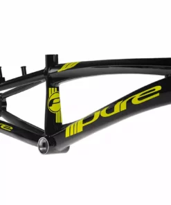 Pure V4 BMX Race Frame-Black/Yellow FRAMES