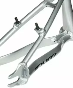 Pure V4 BMX Race Frame-Silver/Black