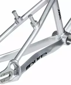 Pure V4 BMX Race Frame-Silver/Black