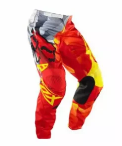 Fox Radeon Race Pants-Red/Yellow-Size 4 RACE WEAR