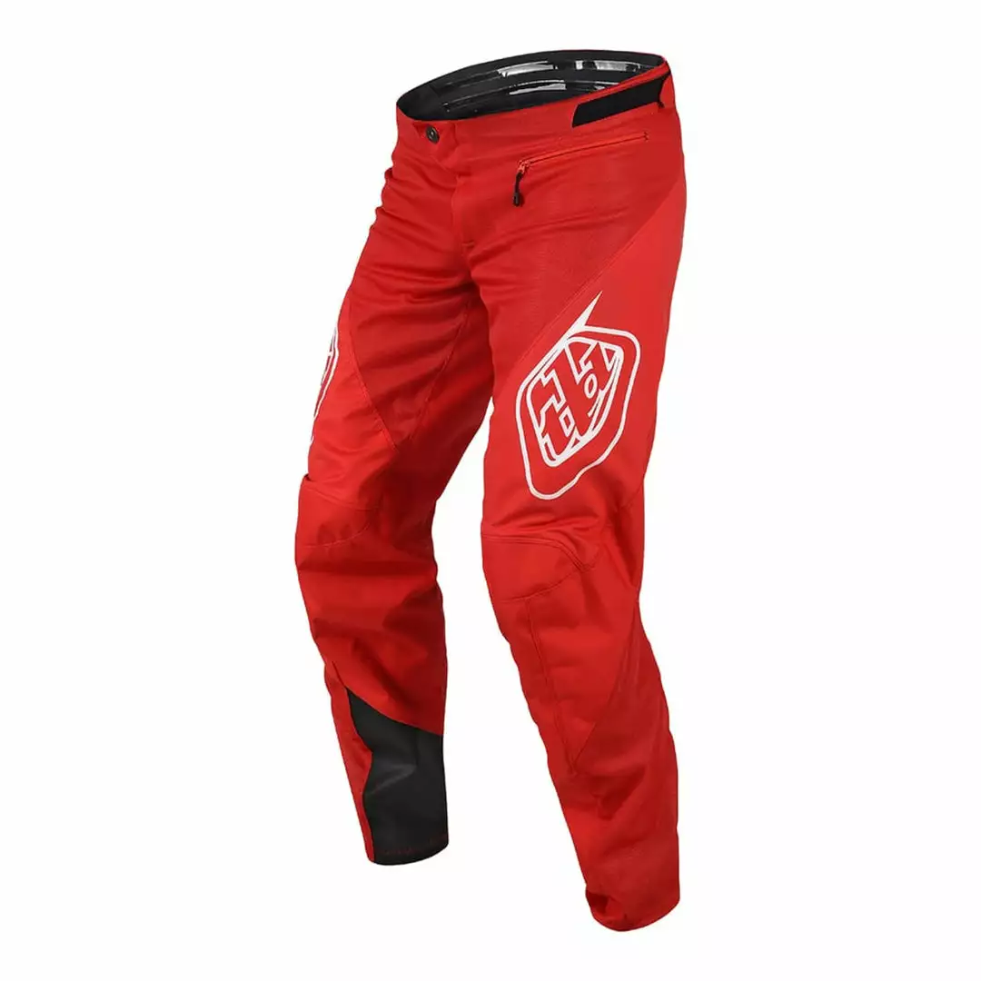 RACE WEAR Troy Lee 2018 Sprint Pants - Solid Red 1 RACE WEAR Troy Lee 2018 Sprint Pants - Solid Red