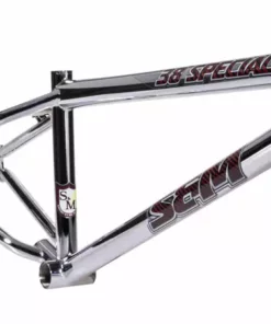S&M .38 Special Chromoly BMX Race Frame-Chrome-Pro 24"