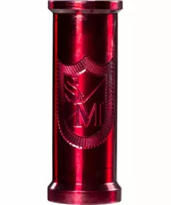 S&M .38 Special Chromoly BMX Race Frame-Trans Red-Pro Plus