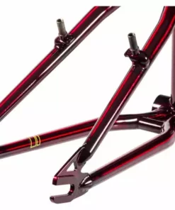 FRAMES S&M Speedwagon BMX Race Frame-Trans Red