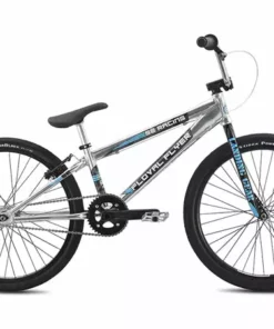 RACE BIKES SE Racing Floval Flyer BMX Bike-24"-Polished