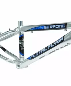 SE 2016 Floval Flyer BMX Cruiser Race Frame-High Polish Silver FRAMES