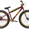 Jrbmx001 RACE BIKES SE Racing Fat Ripper 26" Bike - Maroon Sparkle
