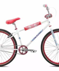 SE Racing OM Flyer BMX Bike-26"-White RACE BIKES