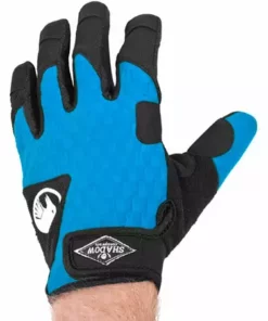 RACE WEAR Shadow Conspiracy Local Gloves-Highlighter Blue