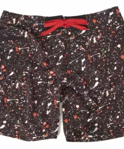 Shadow Conspiracy Jackson Board Shorts-Black/Splatter APPAREL