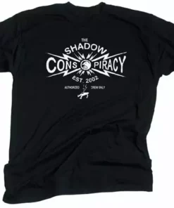 APPAREL Shadow Conspiracy Authorized T-Shirt-Black