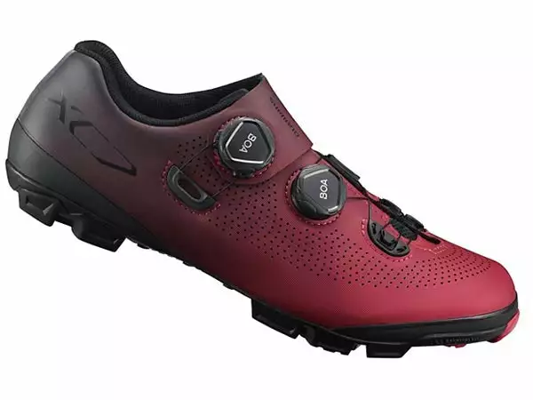 Shimano 2019 XC-7 Clipless Shoes-Red 1 Shimano 2019 XC-7 Clipless Shoes-Red