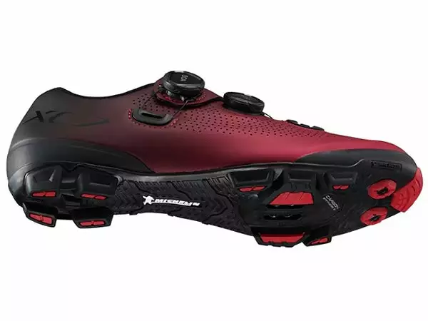 Shimano 2019 XC-7 Clipless Shoes-Red 3 Shimano 2019 XC-7 Clipless Shoes-Red