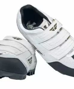 Fly Racing Talon II Clipless Shoes-White