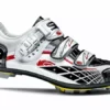 SIDI Spider SRS Clipless Shoes-White/Black/Red