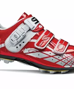 SIDI Spider SRS Mesh Clipless Shoes-Black/Red