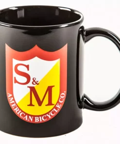 ACCESSORIES S&M 12oz Coffee Mug-Gloss Black