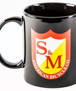 ACCESSORIES S&M 12oz Coffee Mug-Gloss Black